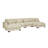 Andreco Corduroy U-Shaped Sectional-291824919