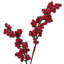 24" Artificial Red Ice Berry Wreath