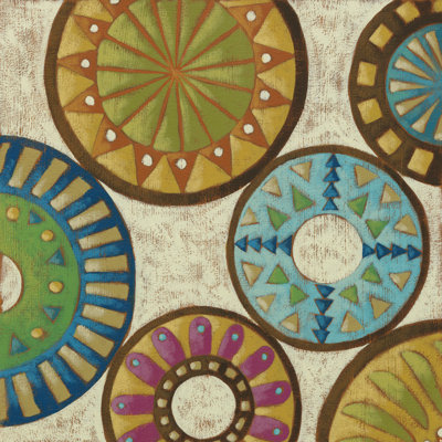 Kaleidoscopic III by Chariklia Zarris - Wrapped Canvas Painting