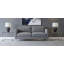 Lampe de table noire satinée 28 po Rasso