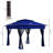 Outsunny 11' X 11' Pop Up Canopy-114930455-114930456