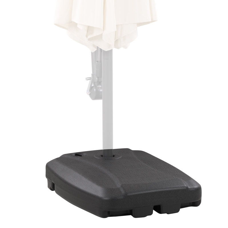 Base de parasol autoportante en plastique Brendon