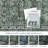  Washable Vintage Floral Entryway Rug Soft Low Pile Non-Slip Non-Shedding Oriental Distressed Rug Hallway Laundry Green-1924403662