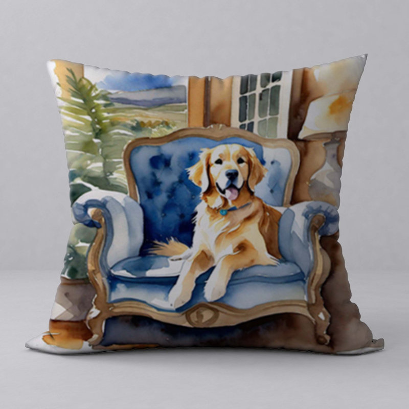 Polyester Throw Square Pillow Cover & Insert