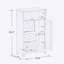 Armoire de rangement, 1 porte, salle de bain debout avec 3 tiroirs et