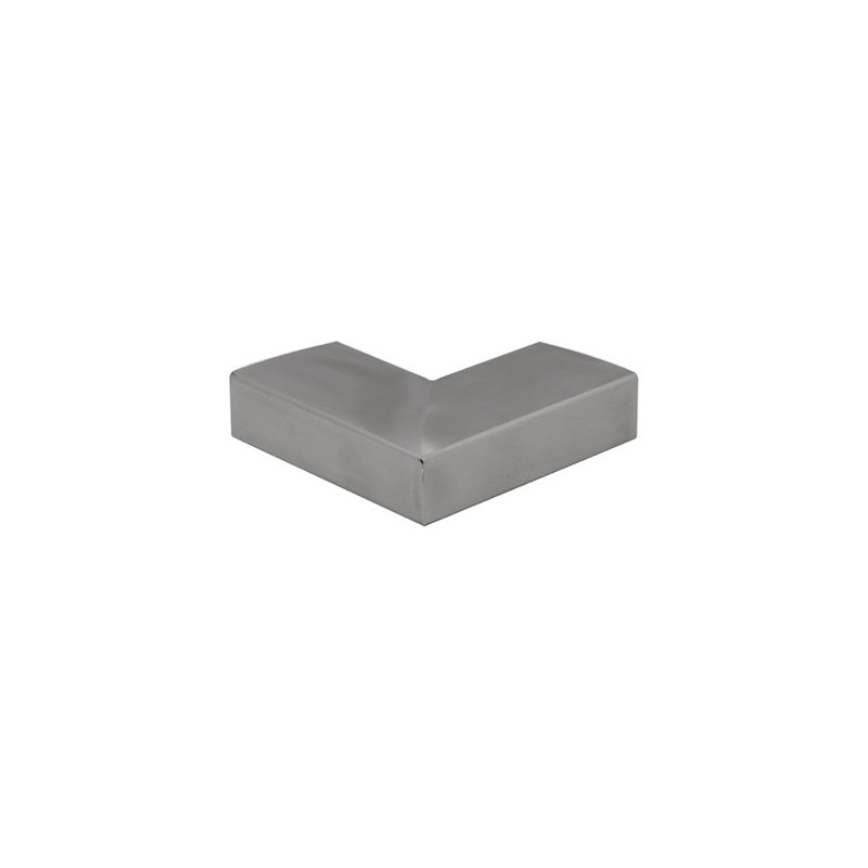 Barre d'angle 90 degrés FHC REC2HBS, Brushed Stainless