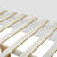 Lit plateforme double en bois avec 6 tiroirs, tablettes, bureau et garde-robe-761129728