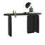 Console noire en bois massif-2046725266