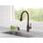 Hazelwood Pull Down Sprayer Kitchen Sink Faucet with Matching Soap Dispenser-86678067