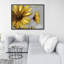 Montagne, fleurs d'arnica sur toile