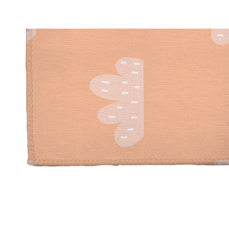 Stega Cloud Kids Play Mat, Rectangle 5' x 7'