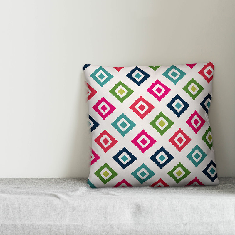 Geometric Outdoor Throw Pillow