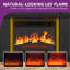 Metro Lane 100cm W Electric Fireplace with 2000 BTU-1265301911