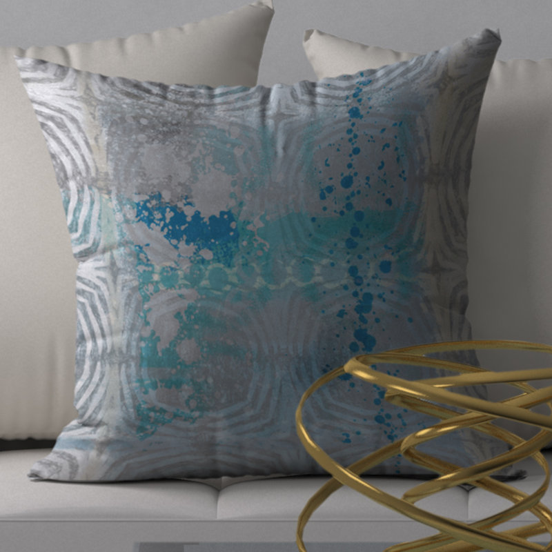 Magnifique housse de coussin carrée et flatteuse, 24 po x 24 po