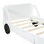 Lit plateforme élégant en forme de voiture avec contreplaqué durable pour chambre d'enfant