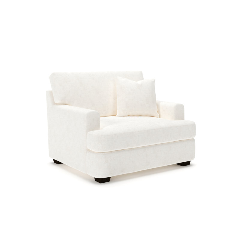 Fauteuil 49 po Emilio, Mélange de lin naturel Bevin