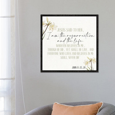 Jesus Said by Kimberly Allen - Print on Canvas