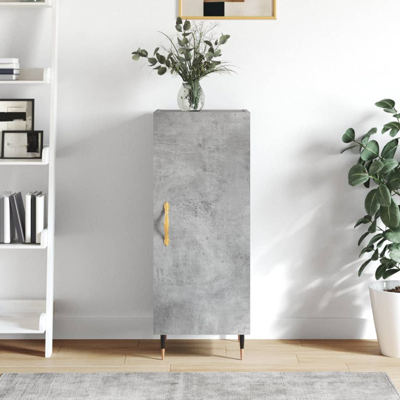 Kortney 34.5cm Sideboard, Concrete grey