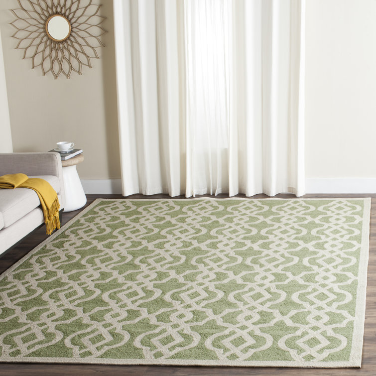 Daphne Hand Tufted Performance Geometric Rug