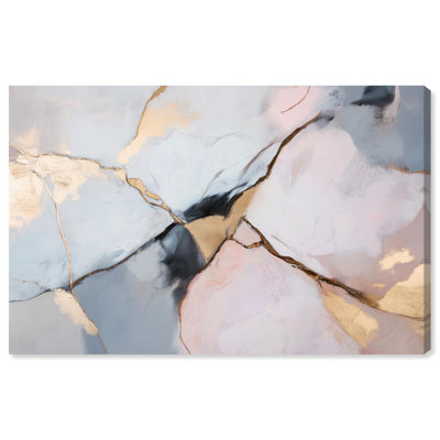 Art mural sur toile Gilded Veins par Art Remedy