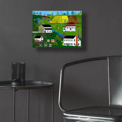 Epic Art 'Summer Dip' by Susan Henke Fine Art, Acrylic Glass Wall Art, 36"x24"