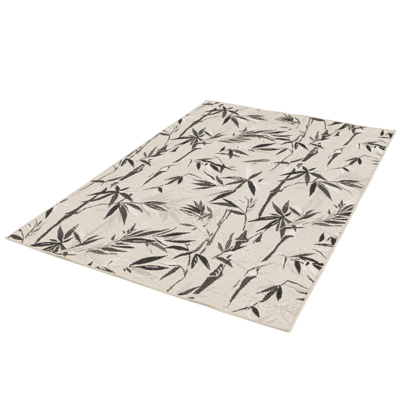 Higganum Floral Area Rug, Rectangle 80 x 150cm