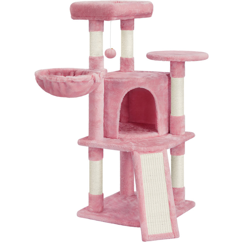 Zermatt 106cm H Cat Tree, Pink