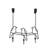 Tweet Metal Over-the-Door 3 - Hook Coat Rack