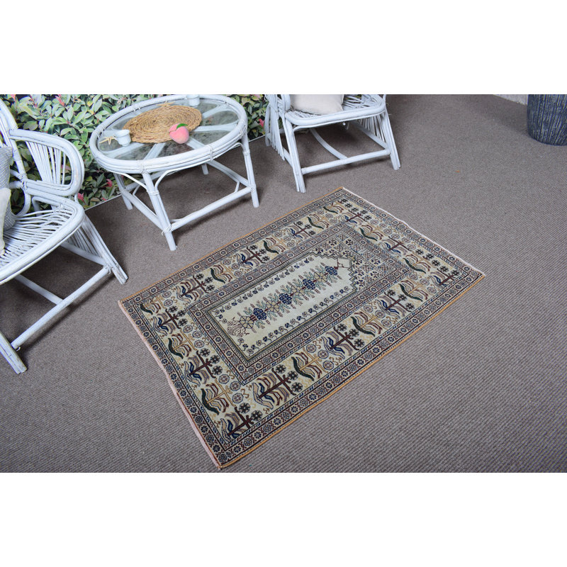 Tapis turc rétro Oushak