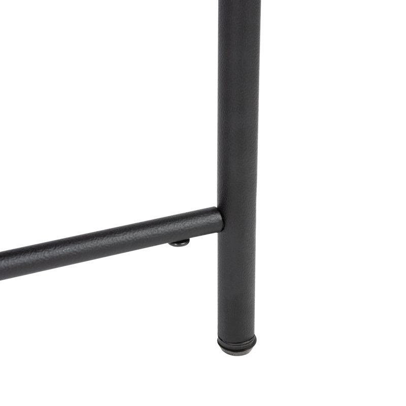 Banc rembourré Braylon, Gris clair