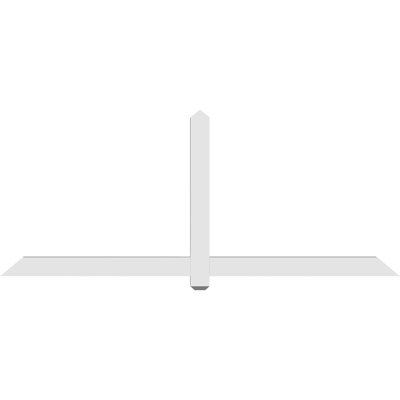 Eugene Signature Urethane Gable Bracket, Primed Tan
