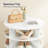 Yasmani 23.6" W 5-Tier Rotating Shoe Rack-590952149