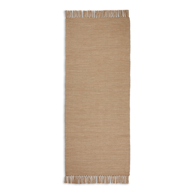 Tapis pierre de coton Dacula, Tapis de couloir 2 pi 6 po x 6 pi