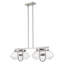 Luminaire suspendu linéaire pour îlot de cuisine 4 lumières Mathes-80587301