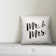 Coussin Mr et Mme Bold Script