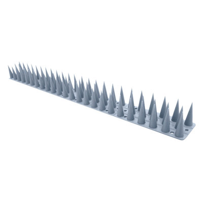 Fence wall nails Bird Spikes Bird Deterrent Spikes For Small Birds Pigeon-Squirrel Raccoon Crow Cats Bird Defender-Spikes For Outside To Keep Birds Away, Plastic Fence Spikes