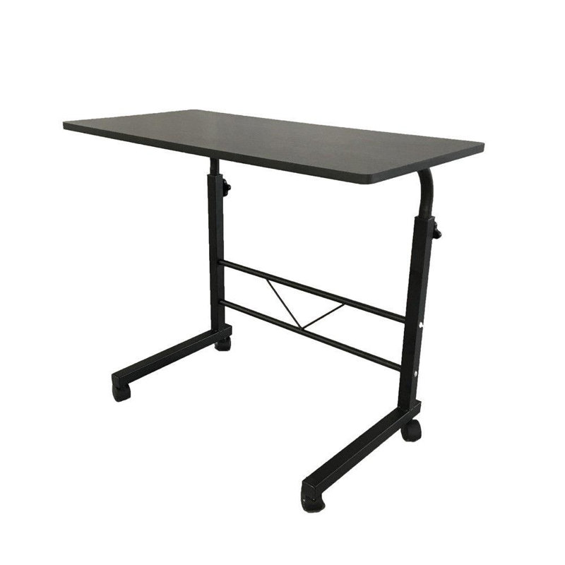 Laptop Cart with Wheels, Black, 68.58cm H x 60.96cm W x 40.64cm D