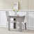 White Leather Line Chairs#2 is out of stock
