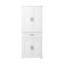 Armoire de rangement de salle de bain avec portes et tiroir-1668946924