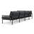 136'' Wide Outdoor Reversible Patio Sectional with Sunbrella Cushions-88873908