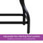 Table de bar rectangulaire E-Coating