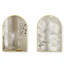Aluminium Arch Makeup / Shaving Mirror-1377442461-1377442462