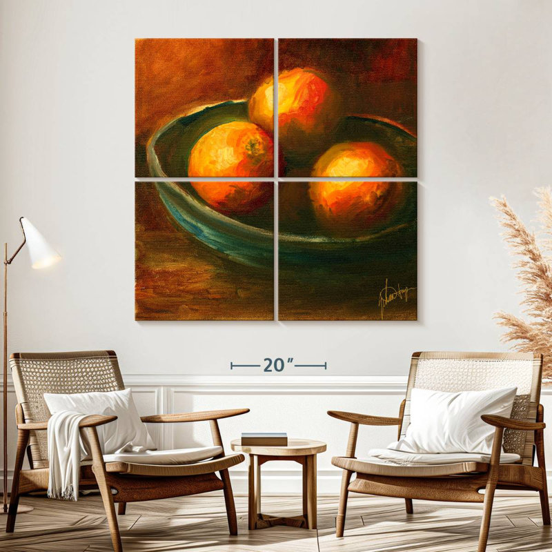 Yarlin Rustic Fruit IV, 57" H x 57" W