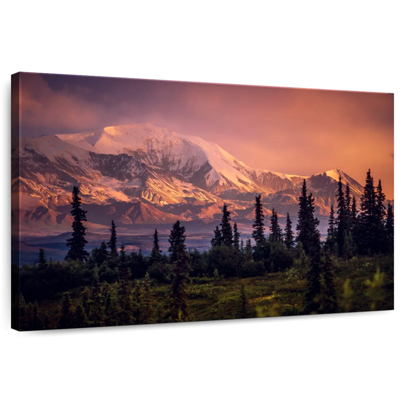Alvord Denali Mountains And Forest, 8" H x 12" W