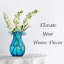 Vase en verre soufflé