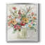 Toile contemporaine encadrée de qualité supérieure avec bouquet contemporain-563346229-563346232