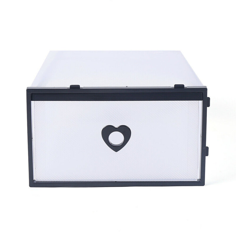 10 Pair Stackable Shoe Storage Box