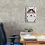 «Husky Porter Hipster Glasses 2» par Furbaby Affiliates, art mural sur toile-885897847