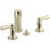 Bancroft Vertical Spray Bidet Faucet with Lever Handles