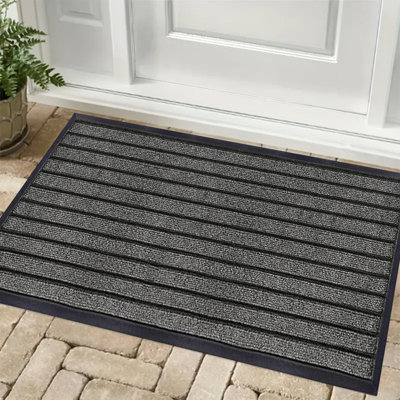 Kirin Non-Slip Indoor Outdoor Dust Resistant Door Mat 